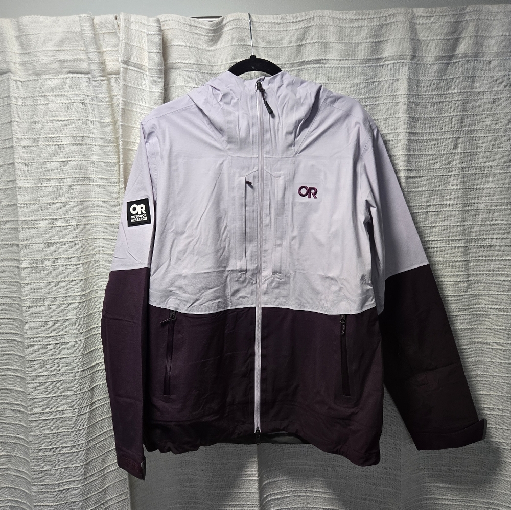 Outdoor Research Carbide Jacket - Stardust/ Amethyst - Size L - NWOT